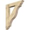 Ekena Millwork Funston Traditional Rough Sawn Bracket, Douglas Fir, 6"W x 40"D x 48"H BKT06X40X48FST01RDF - alternate 1